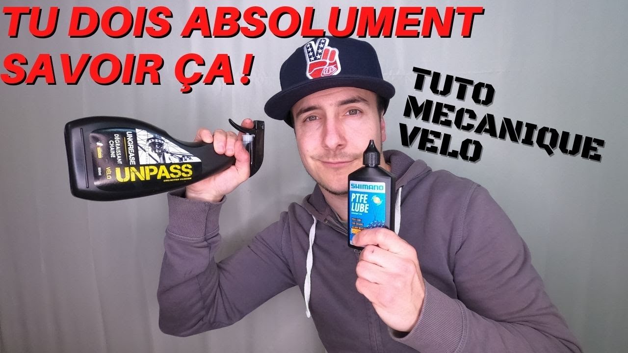 COMMENT ENTRETENIR SA CHAÎNE ⁉️ / TUTO