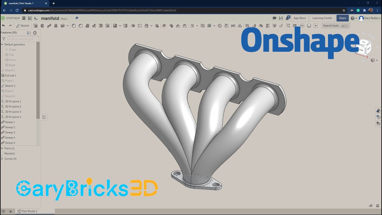 Onshape - Cómo realizar un manifold - Tutorial