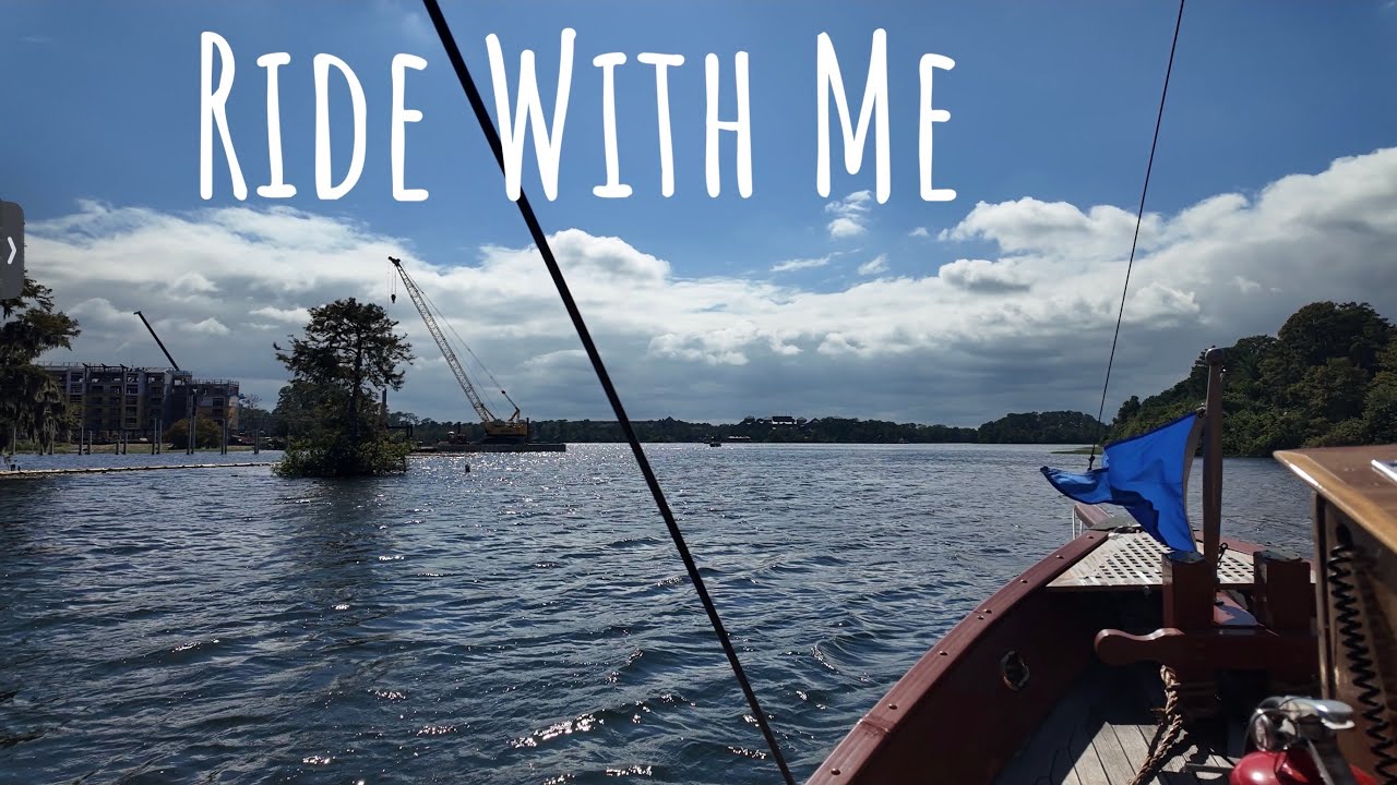 Ride With Me! Disney Resort Bus From Hollywood Studios to Fort Wilderness Then Boat To Contemporary 