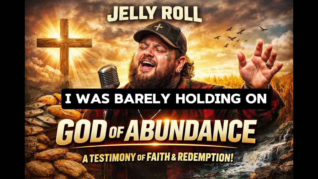 God of Abundance 🙏 | Powerful Gospel Anthem Inspired by Jelly Roll | This Song Will Lift Your Faith