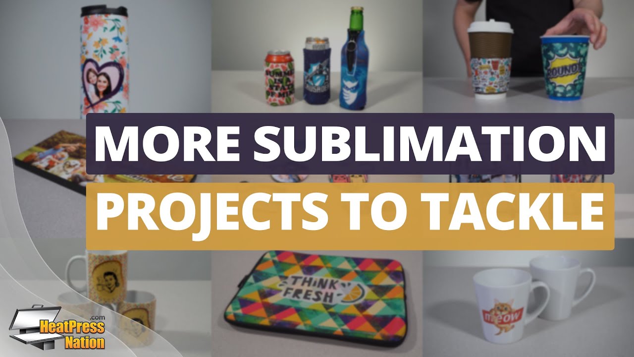 More Sublimation Projects To Tackle