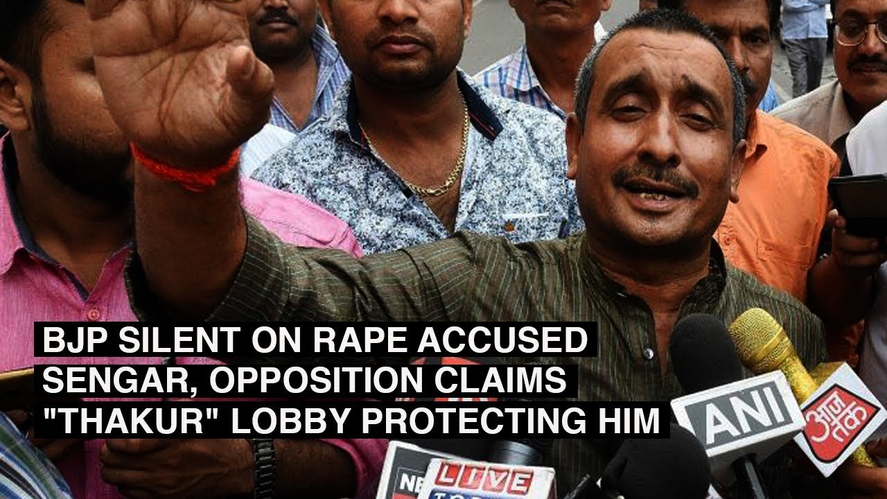 BJP silent on rape accused Sengar, opposition claims 