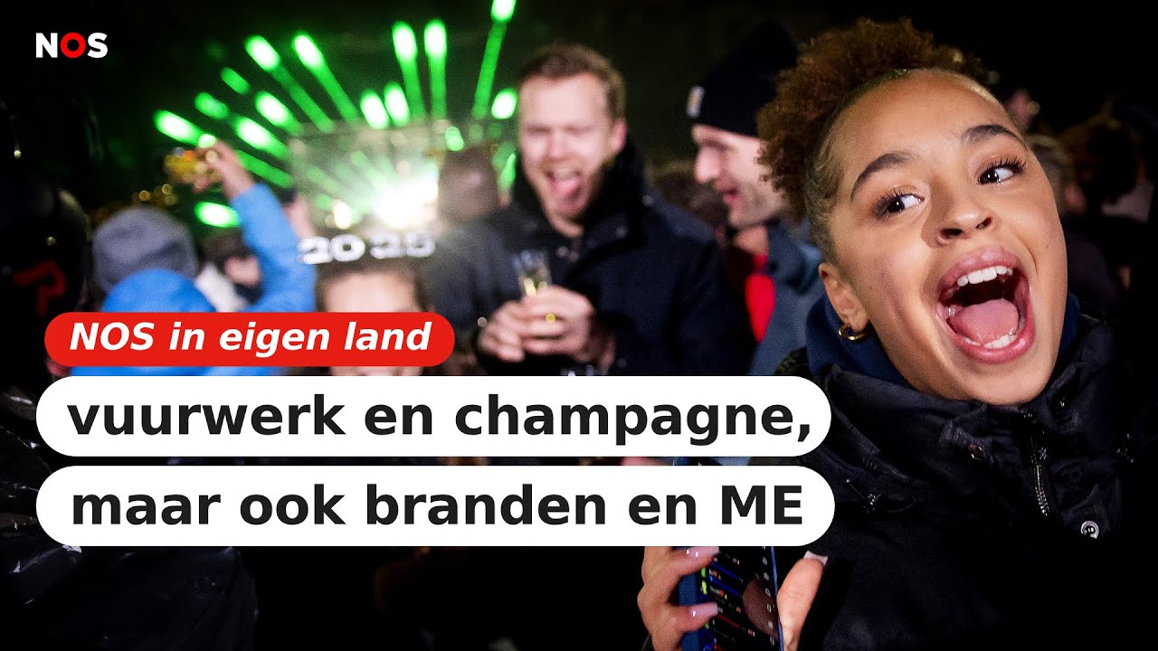 Zo vierde Nederland de jaarwisseling