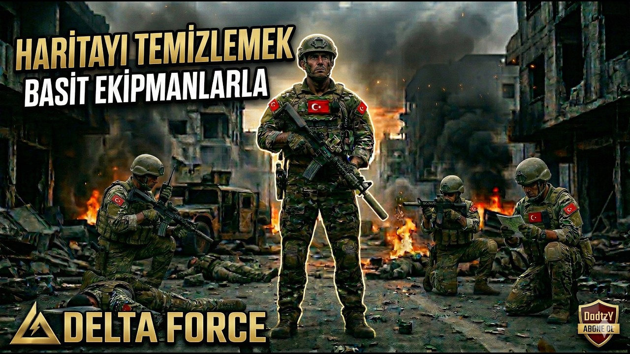 DELTA FORCE'ta Haritayı Domine Edip Temizlemek.