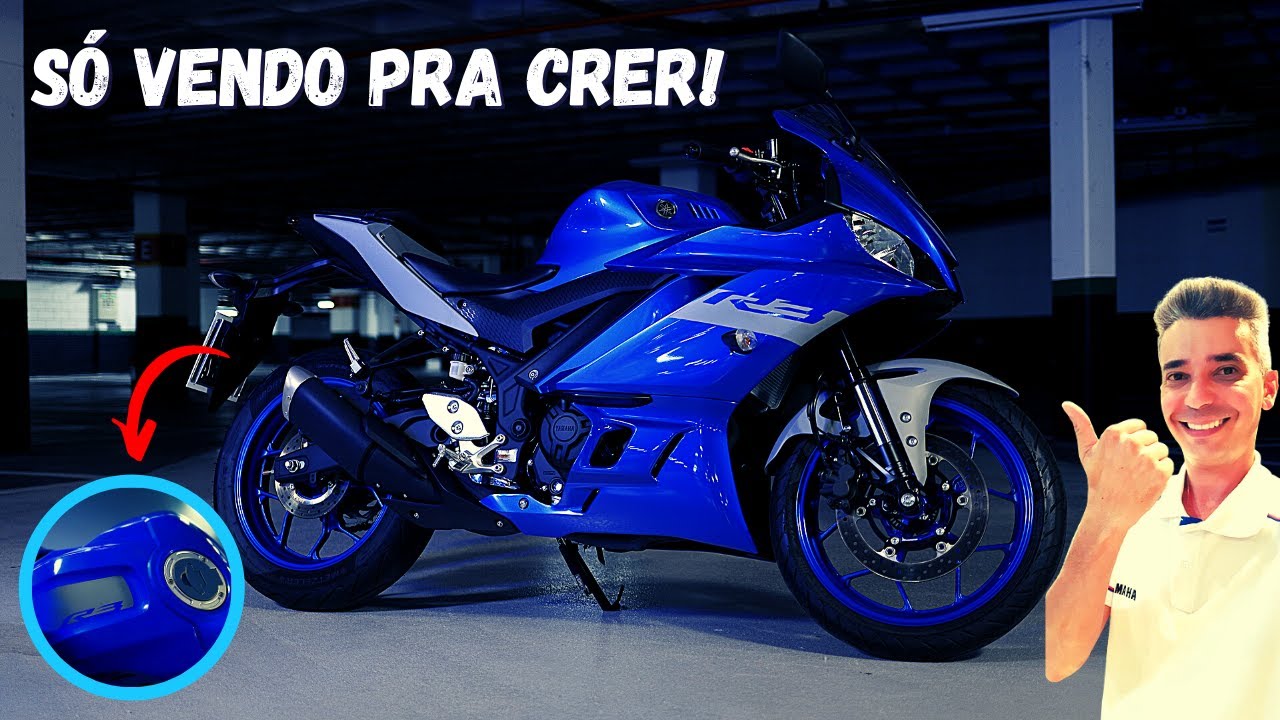 YAMAHA R3 2022  - V&Iacute;DEO COMPLETA&Ccedil;O