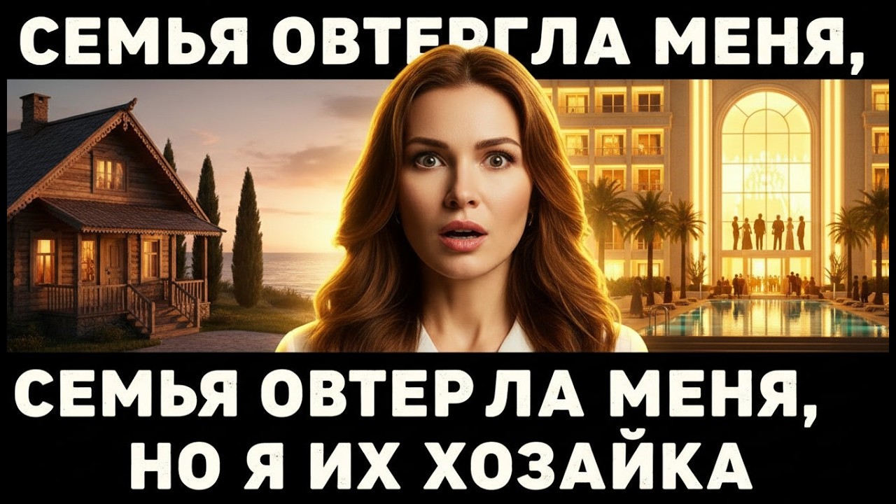 Семья отвергла меня на встрече + но я купила их курорт