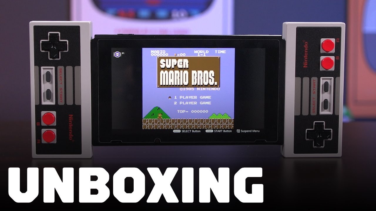 Unboxing The NES Switch Controllers