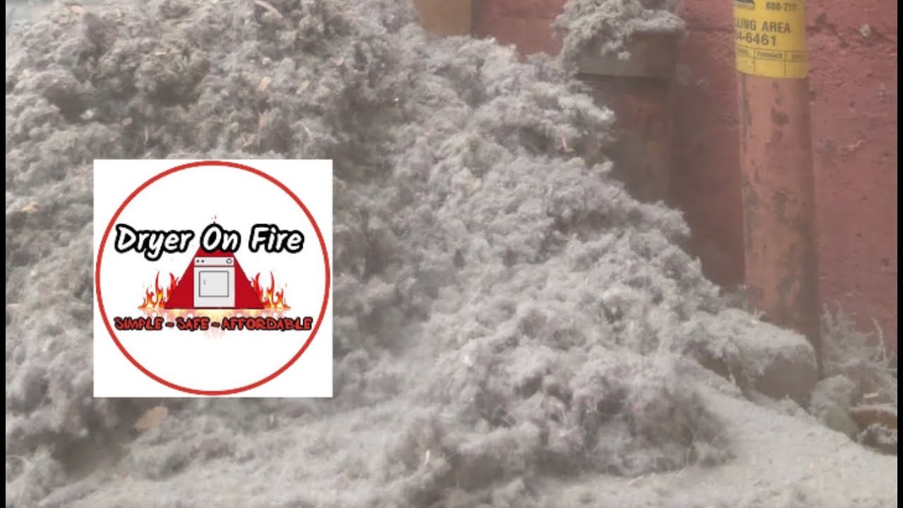 The Worst Dryer Vent Buildup EVER!!! Must Watch to the end #odlysatisfying