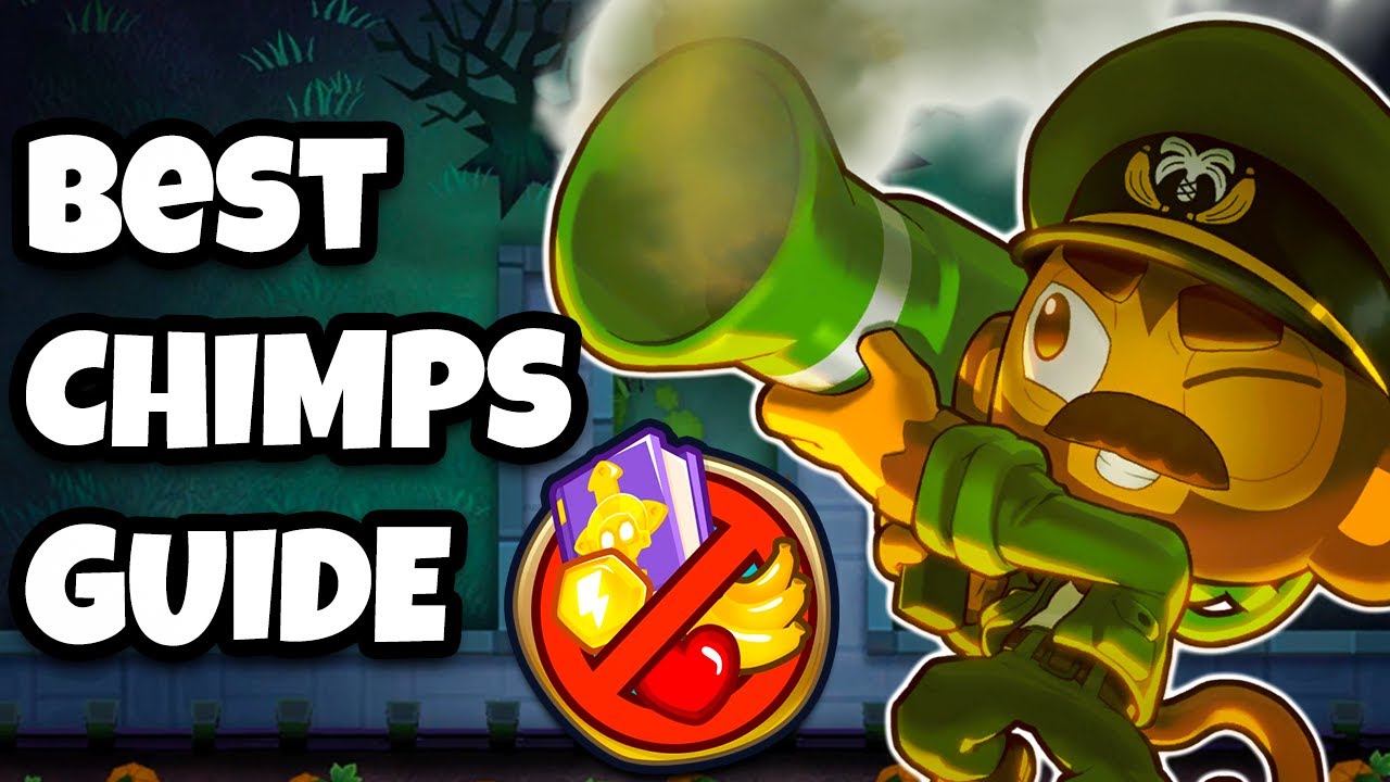 Haunted Chimps Black Border Guide | BTD6 Chimps Tutorial | No Paragons No Monkey Knowledge