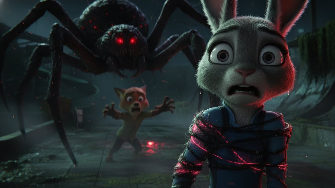 😱 OMG 🕸️🐱 Judy Hopps is in Big Trouble 🕷️ Spider’s Magic Curse Story | Zootopia 2 AI Movie