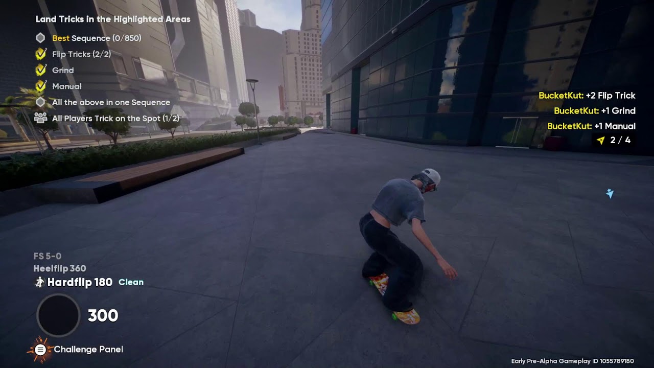 Just Clip Farming on Skate