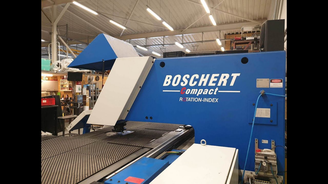 Wykrawarka BOSCHERT COMPACT 750 ROTATION