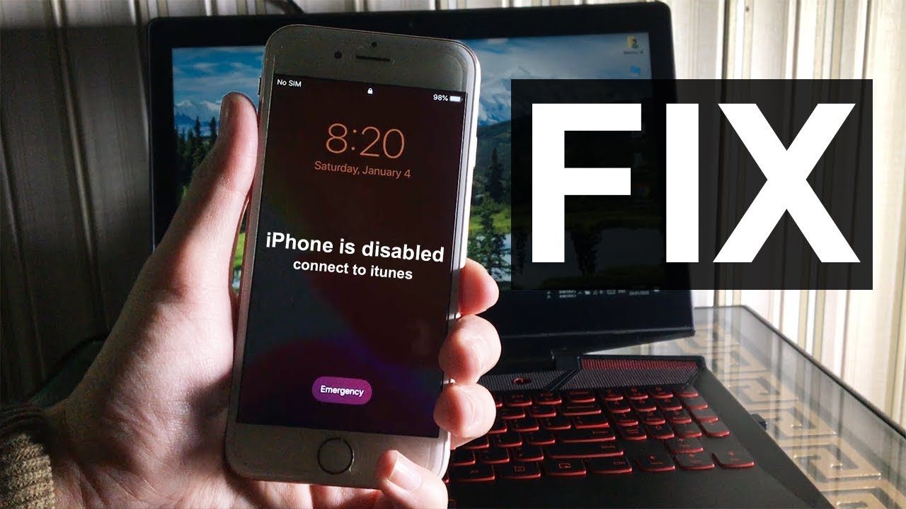 Как разблокировать отключенный iPhone/iPad/iPod без iTunes или пароля