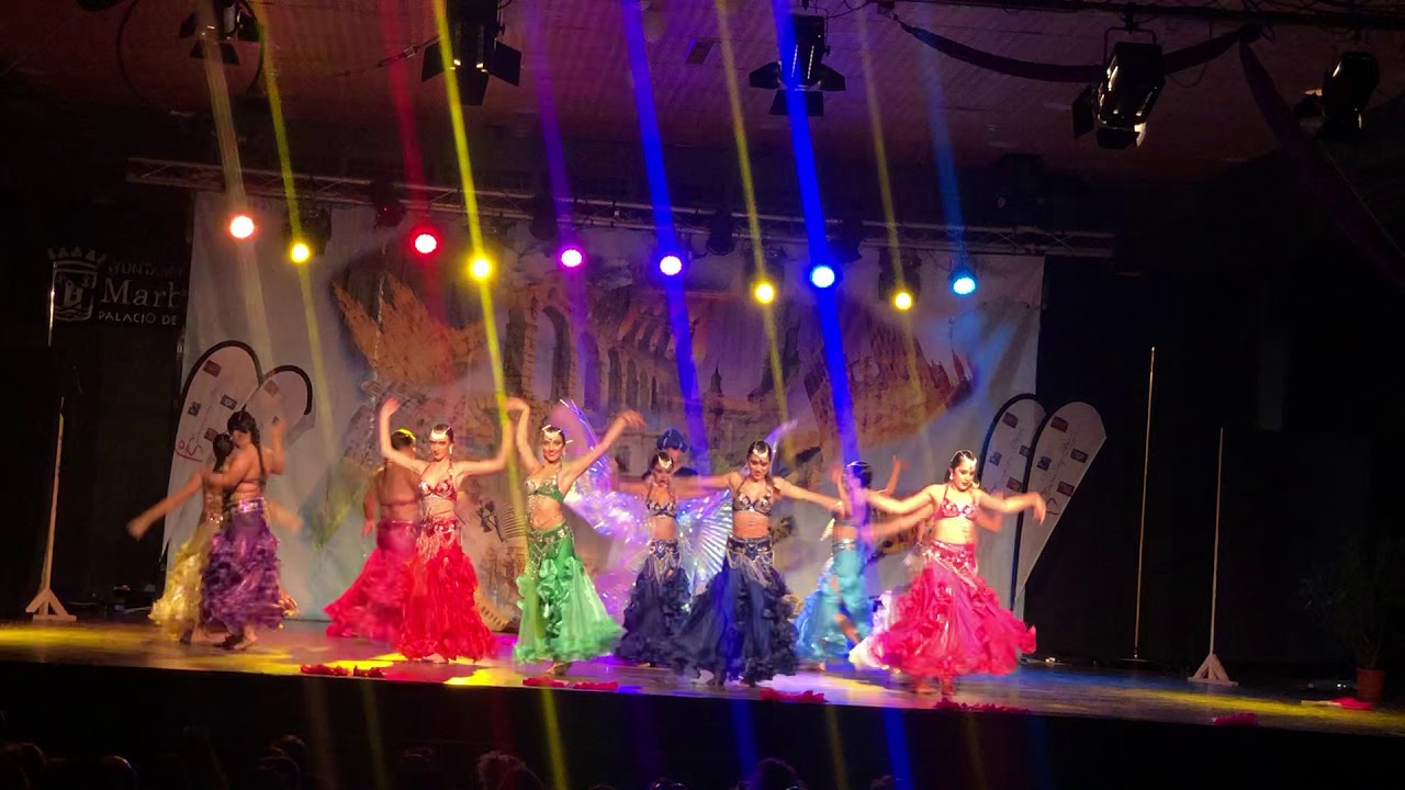 Final andaluza vive tu sueño 2019. Danza del vientre, Melania Leiva