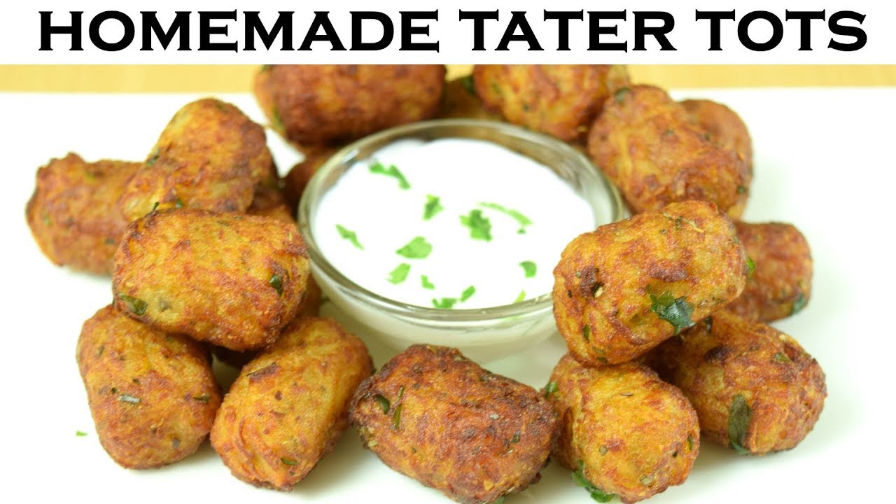 Tater Tots| Homemade Crispy Tater Tots| Easy Evening Snacks| Yummylicious