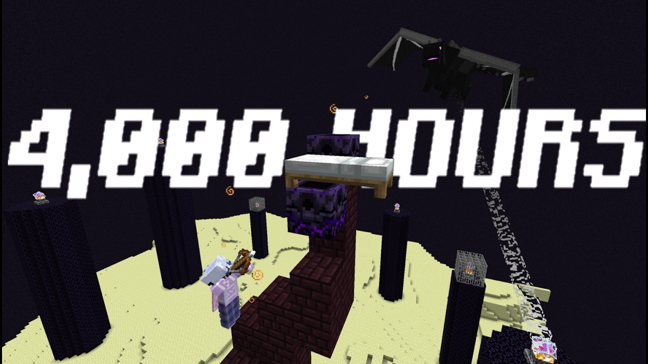 What 4,000 Hours of Minecraft Speedrunning Looks Like