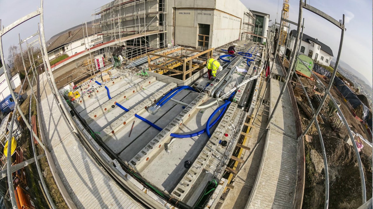 CEILTEC® Deckensystem - Montage der unteren Platte