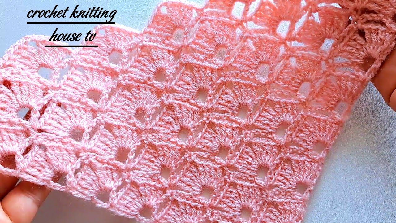 Crochet châle triangle élégant facile pour débutants❗️châle au crochet élégant étape par étape 