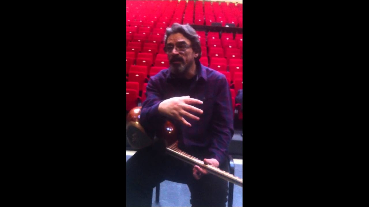 Tar lesson 1 by Maestro Hossein Alizadeh - نکات آموزشی مضراب نوازی توسط استاد حسین علیزاده