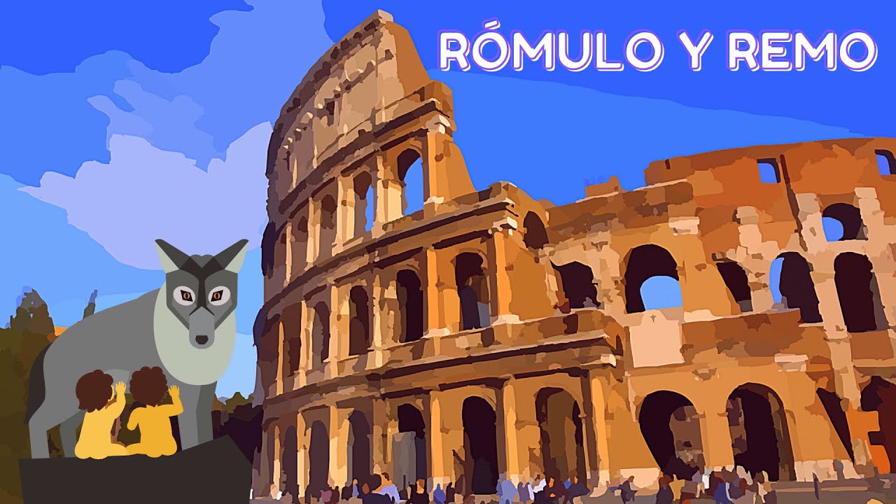 Leyenda R&oacute;mulo y Remo  | Historia de Roma para ni&ntilde;os
