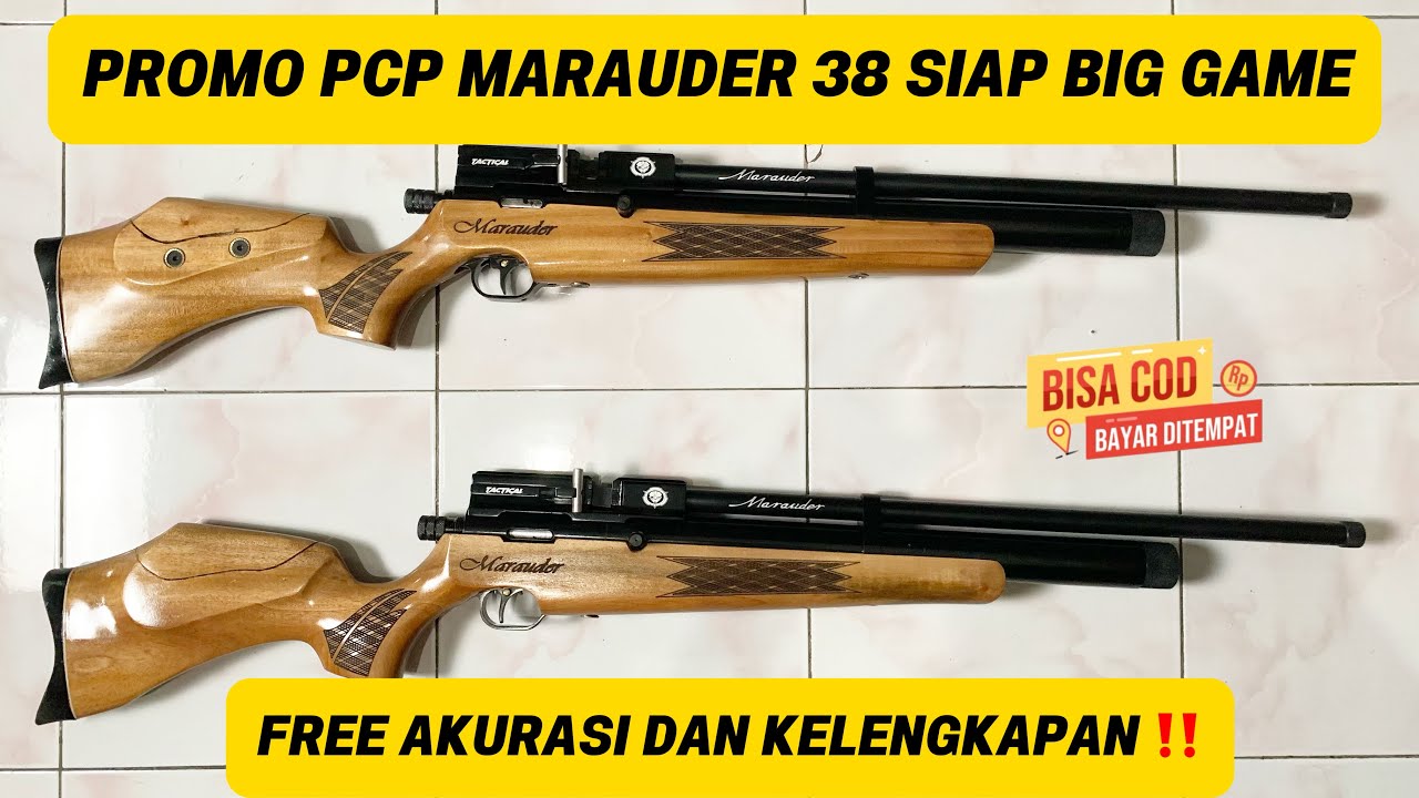 TES PCP MARAUDER OD 38 PROMO CUMA 1 JUTAAN ‼️ UPDATE HARGA SENAPAN ANGIN PCP MARAUDER TERBARU 2025🔴