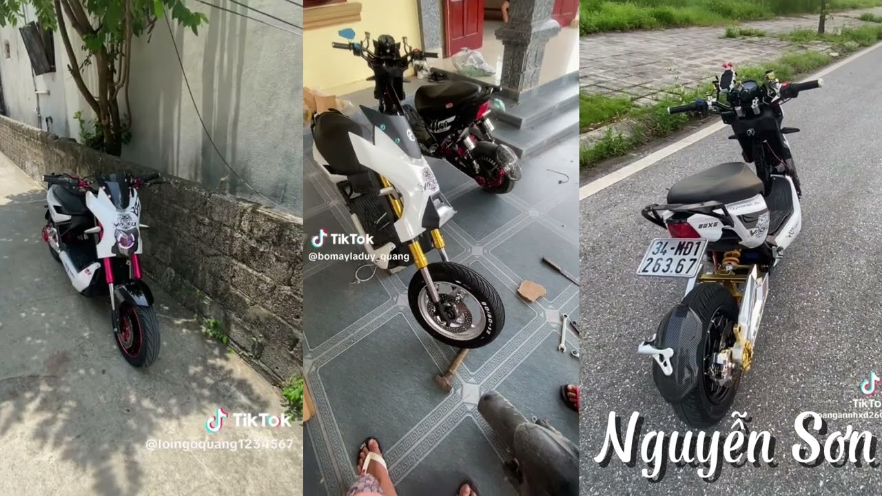 ||TikTok|| Tổng hợp những chiếc xe điện độ đẹp trên TikTok.