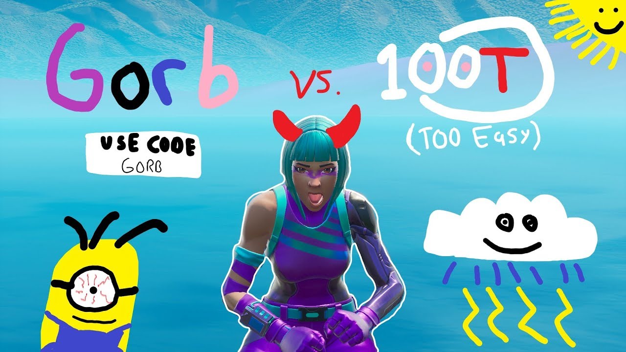 GORB vs 100 THIEVES... (crazy fight)