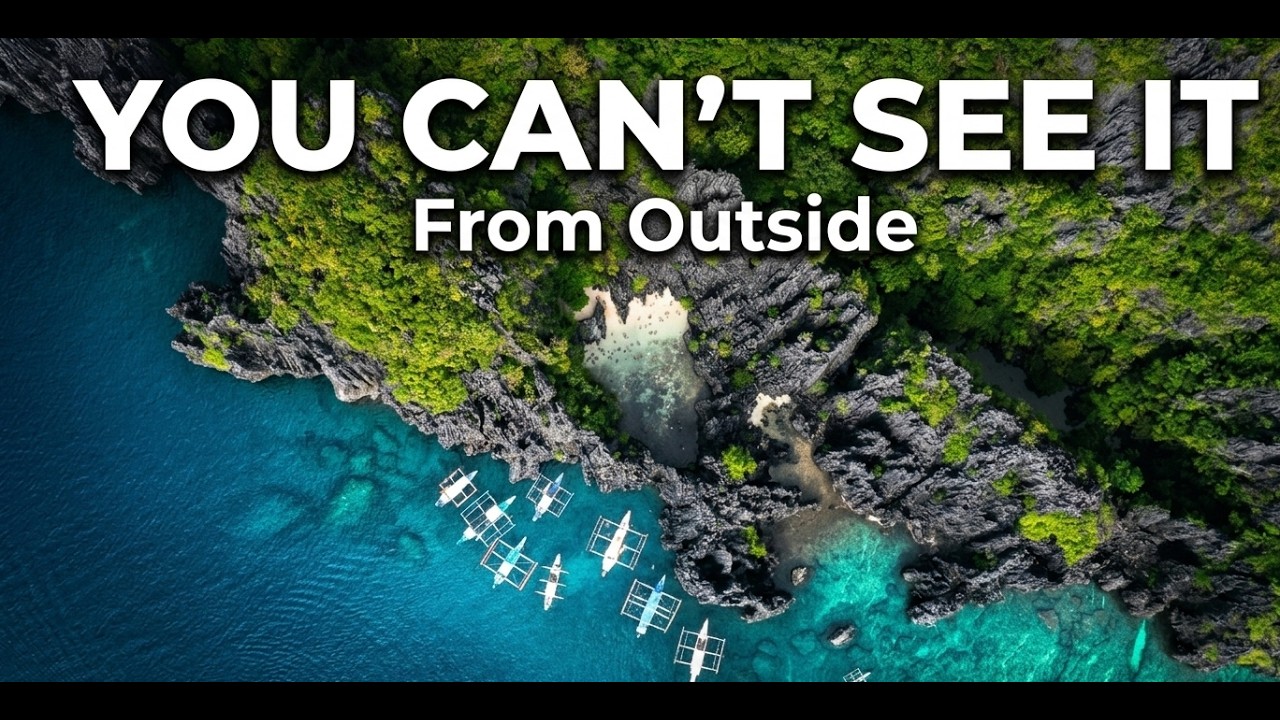 Secret Beach | You Can’t See It From Outside | Philippines El Nido