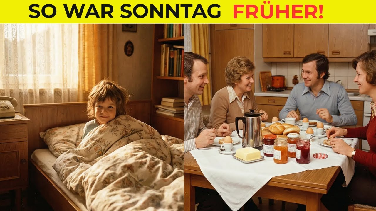 So war Sonntagmorgen in den 70ern & 80ern - unvergesslich!