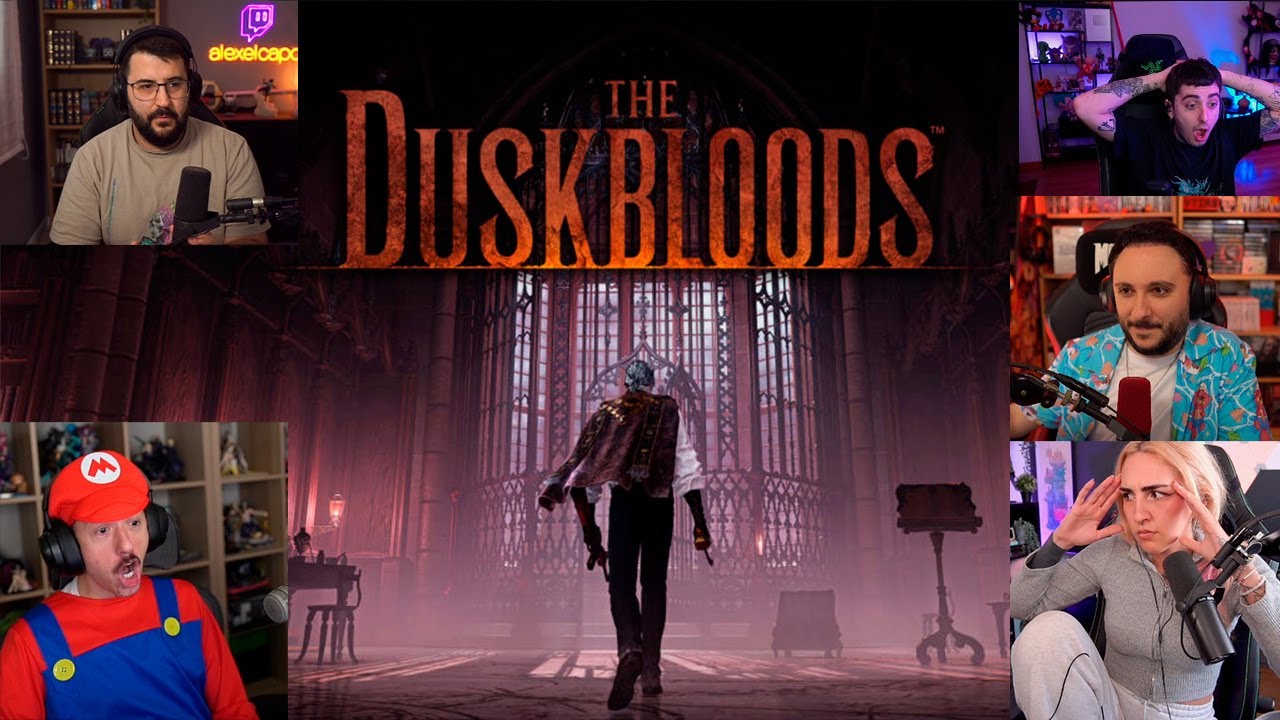 STREAMERS REACCIONAN al ANUNCIO de THE DUSKBLOODS NUEVO JUEGO de FROMSOFTWARE | NINTENDO DIRECT