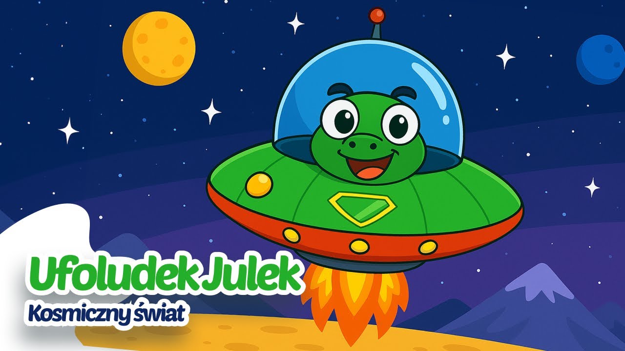 👽 Ufoludek Julek &ndash; Kosmiczny świat 🌌 | Piosenka dla dzieci 👶🎶
