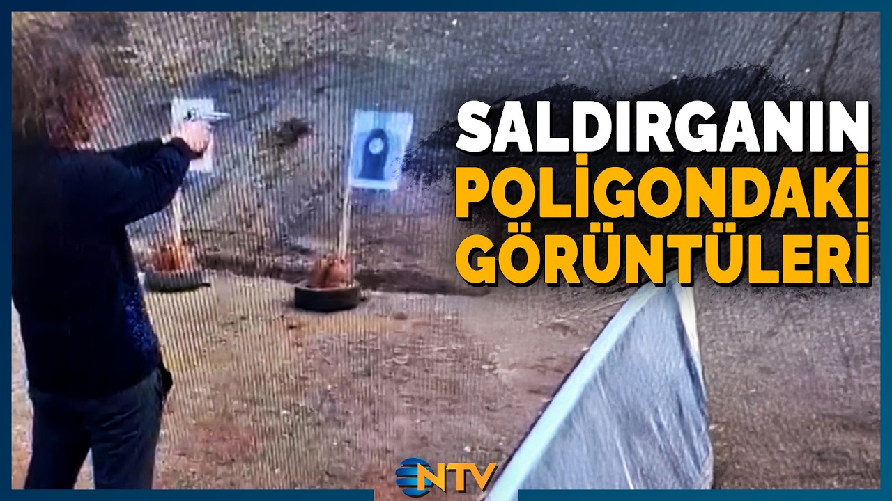 Son Dakika: Saldırganın Saldırı &Ouml;ncesinde Yaptığı Poligon Atış Anı Ortaya &Ccedil;ıktı | NTV
