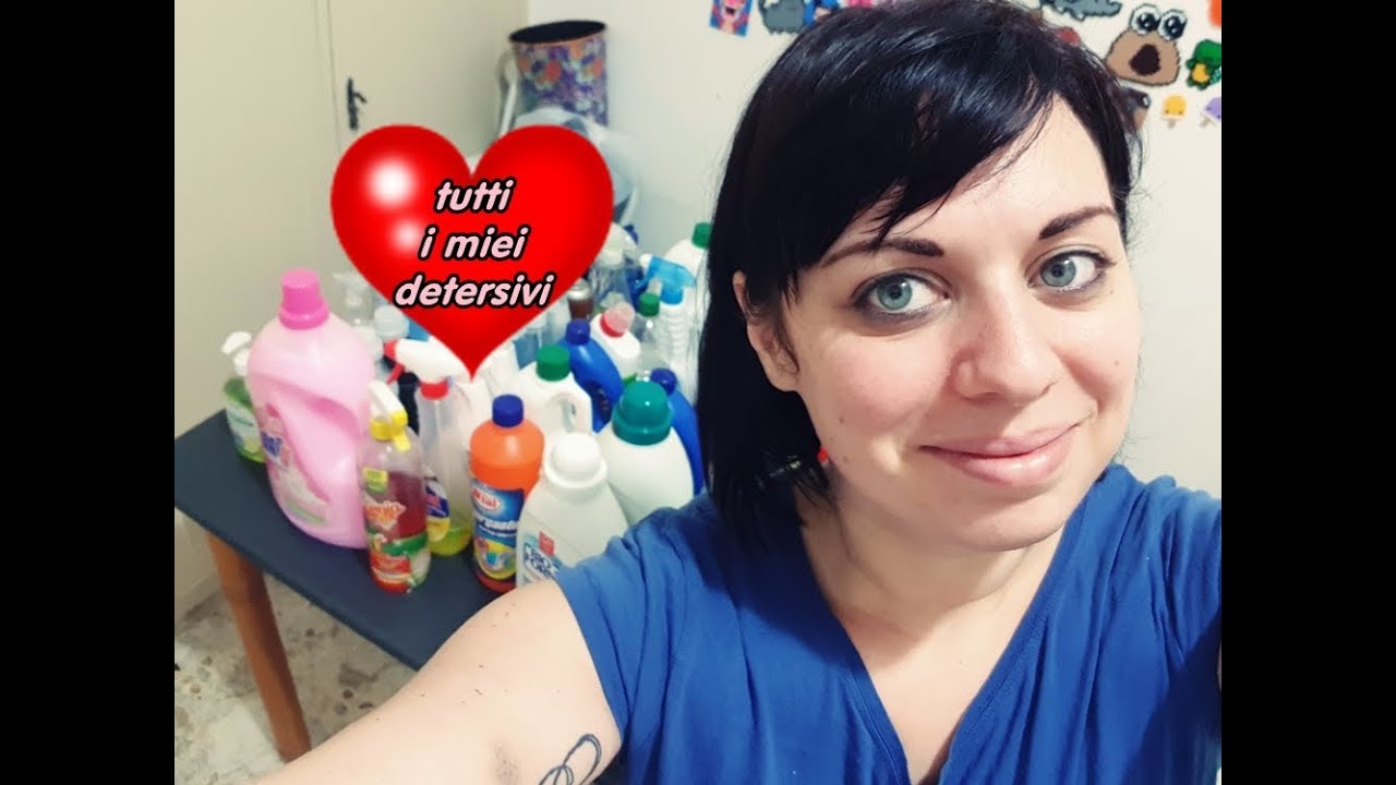 TUTTI I MIEI DETERSIVI PER PULIRE LA CASA