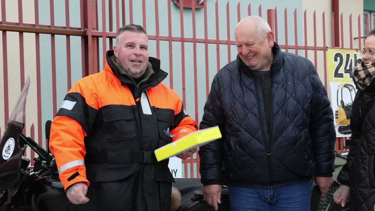 Motocyklem dookoła Polski dla Marcina. Michał Kapuściński ruszył z misją