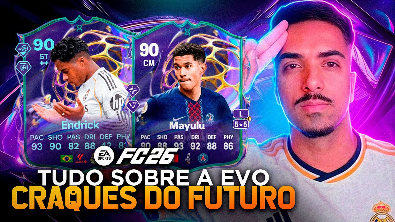 FC 26 | ATENÇÃO PARA NÃO ERRAR NA EVO CRAQUES DO FUTURO 💥 FAÇA DO JEITO CERTO!