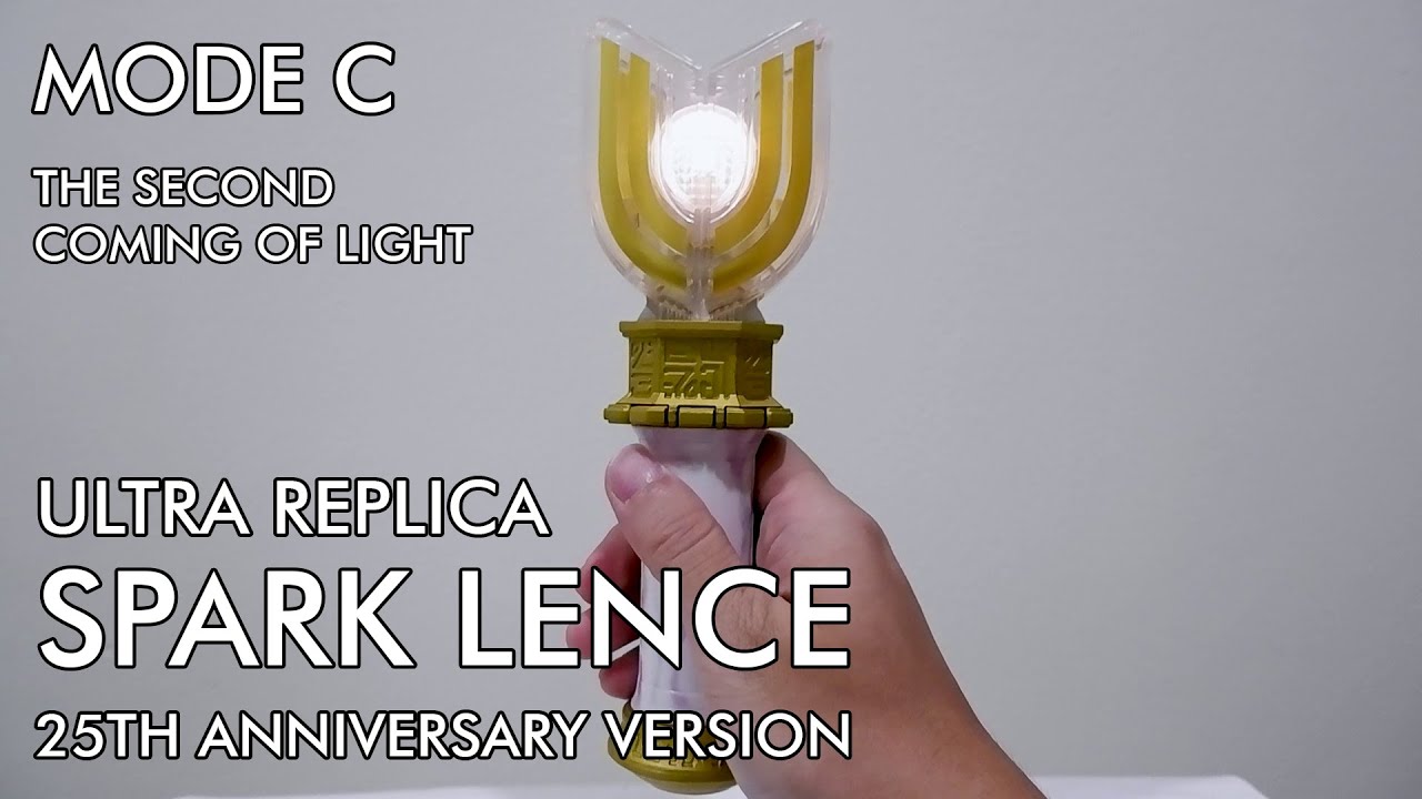 [REVIEW MODE C] Ultra Replica Spark Lence 25th Anniversary ver. (Ultraman Tiga) by Hendro's Hobbies