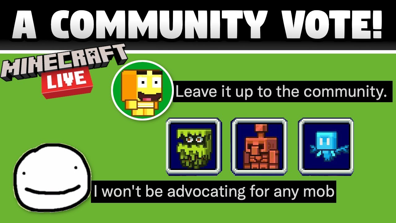 THANKYOU DREAM! (Minecraft Live Mob Vote 2021)