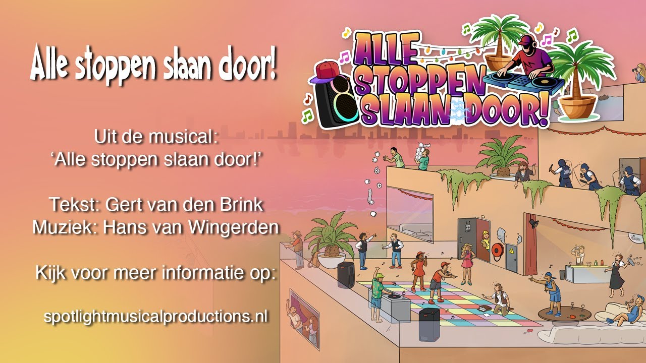 Alle stoppen slaan door!
