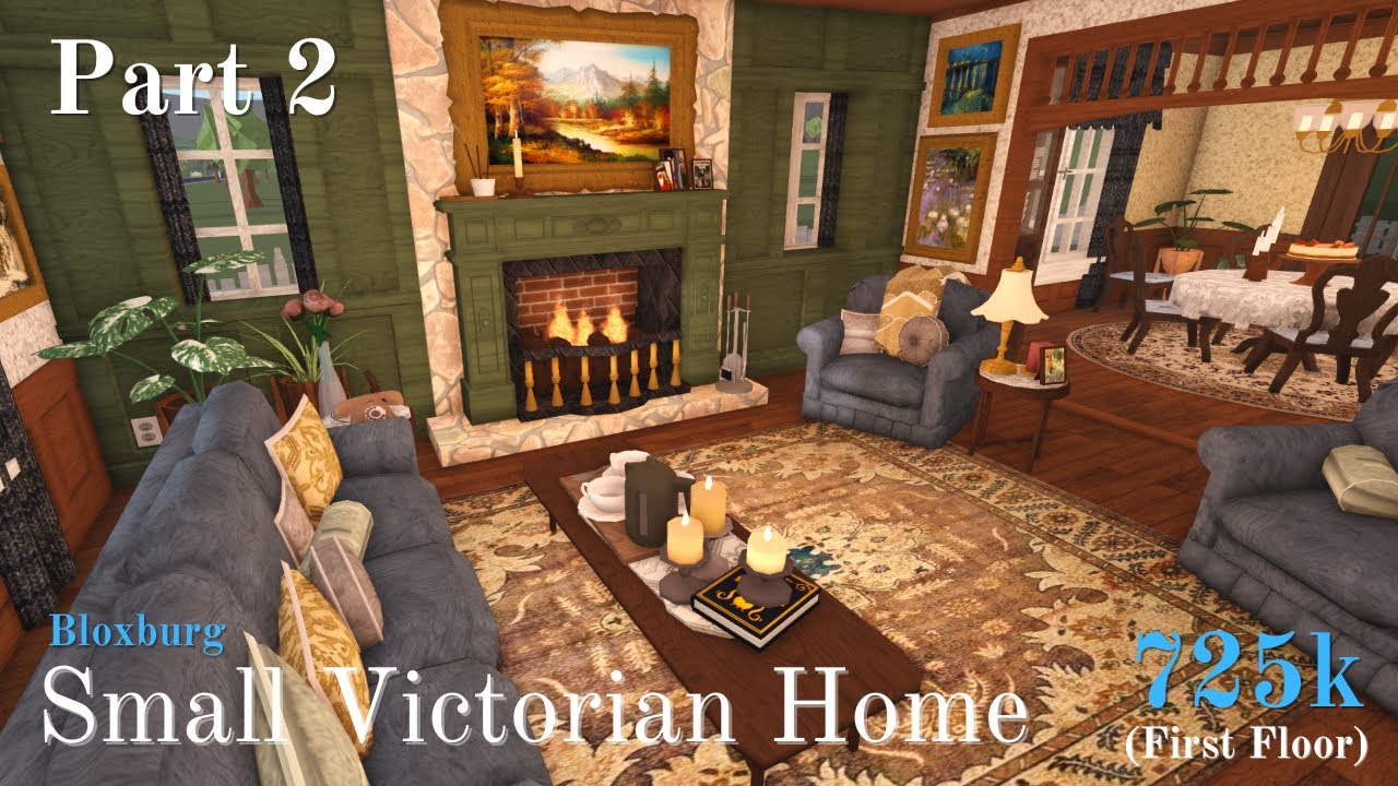 Bloxburg: Small Victorian House Part Two