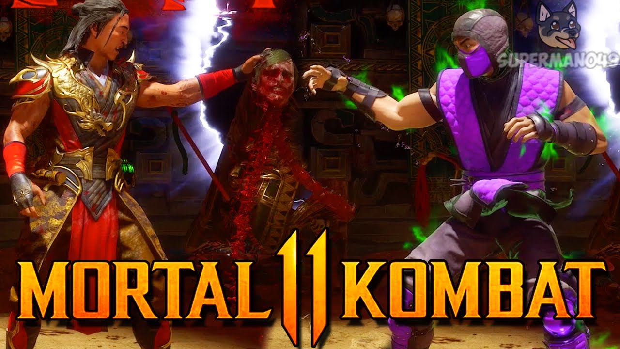 Shang Tsung Does The SUPERKICK Brutality! - Mortal Kombat 11: 