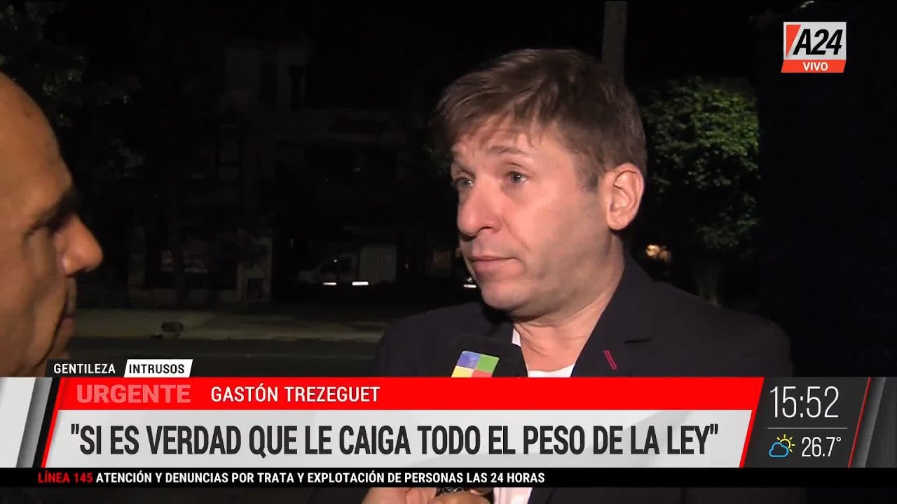 🗣 La frase letal de Gast&oacute;n Trezeguet tras la detenci&oacute;n de su ex compa&ntilde;ero, Marcelo Corazza