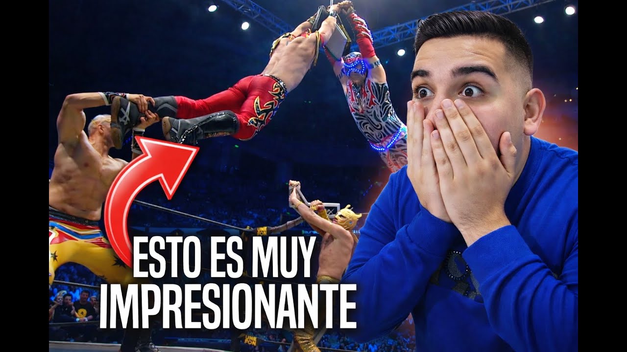¡ESTO ES LOCURA! 😱 Reaccionando a los MEJORES MOMENTOS de Lucha Libre AAA
