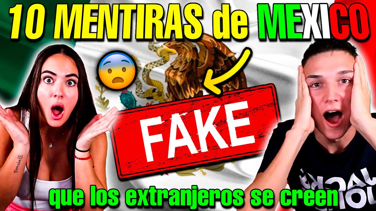🇪🇸 MIS SOBRINOS REACCIONAN a TOP 10 MENTIRAS que TODOS DICEN SOBRE MÉXICO 🤬 *sin palabras*