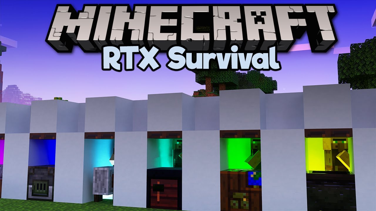 Villager Trading in Minecraft RTX! ▫ Minecraft RTX Survival S2 [Part 10]
