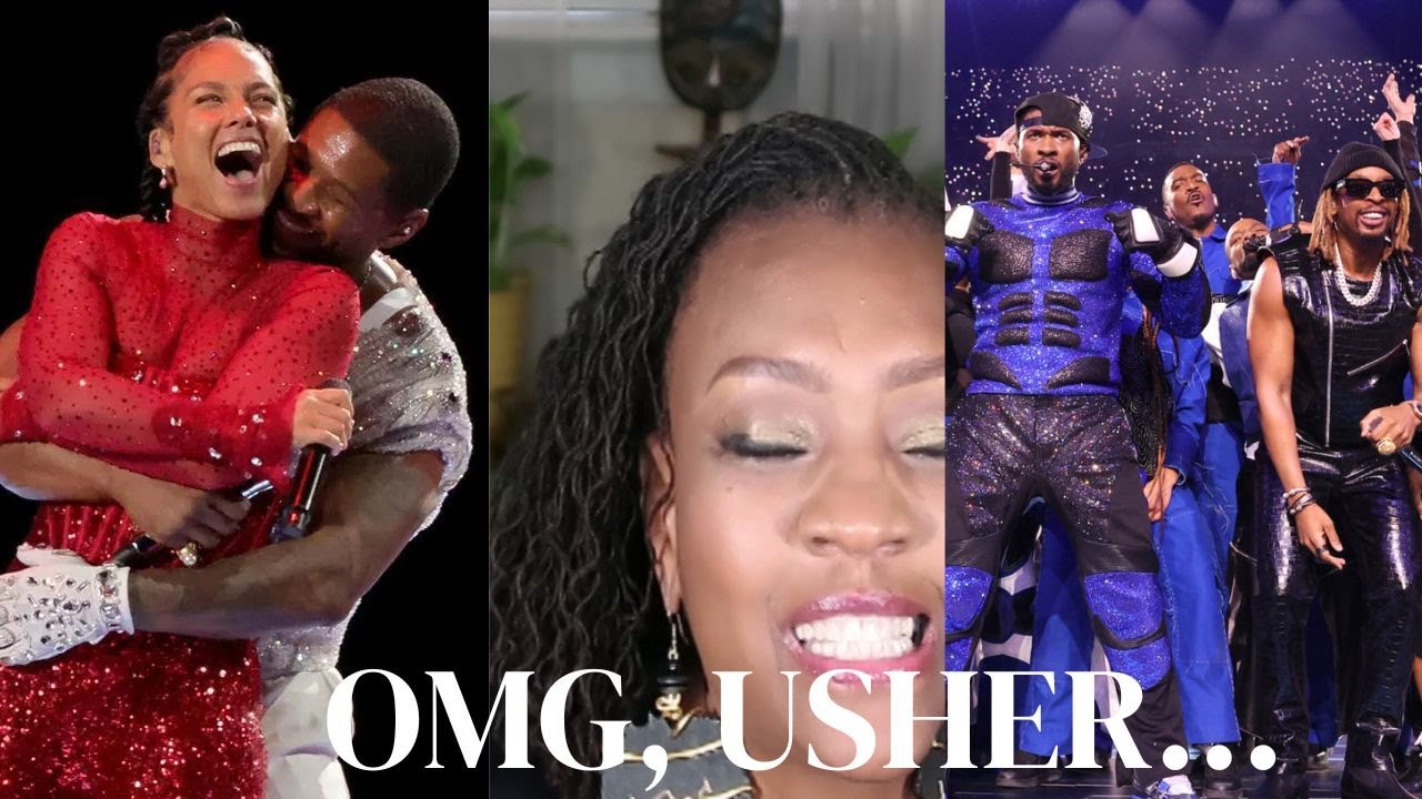 Reaction to Usher's Superbowl's 58 Halftime Show