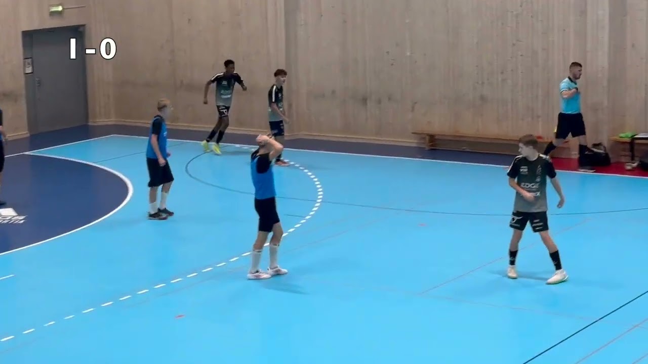 241102 Torslanda Futsal Cup 4 A kvartsfinal Västra Together FC P16- Dalstorps IF P16 3-0