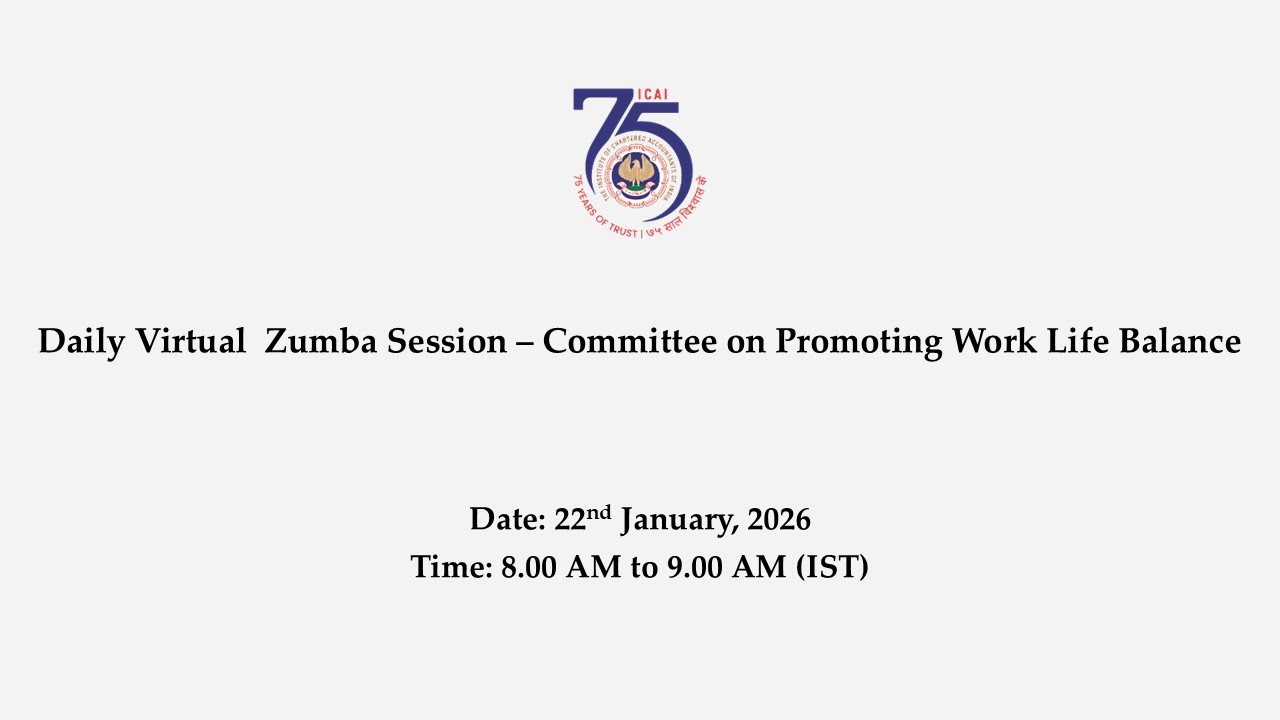 Virtual Zumba Session – Committee on Promoting Work Life Balance