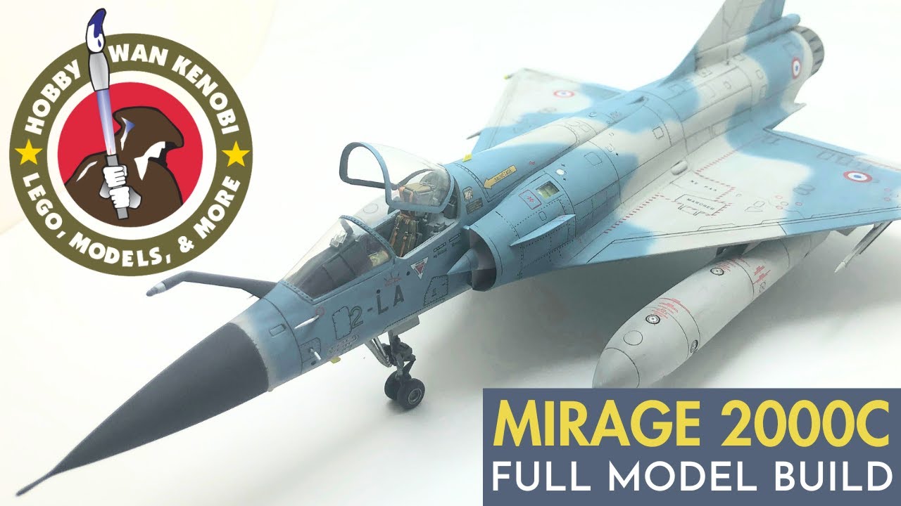 Full Model Build and Review - Kinetic Mirage 2000C 1/48