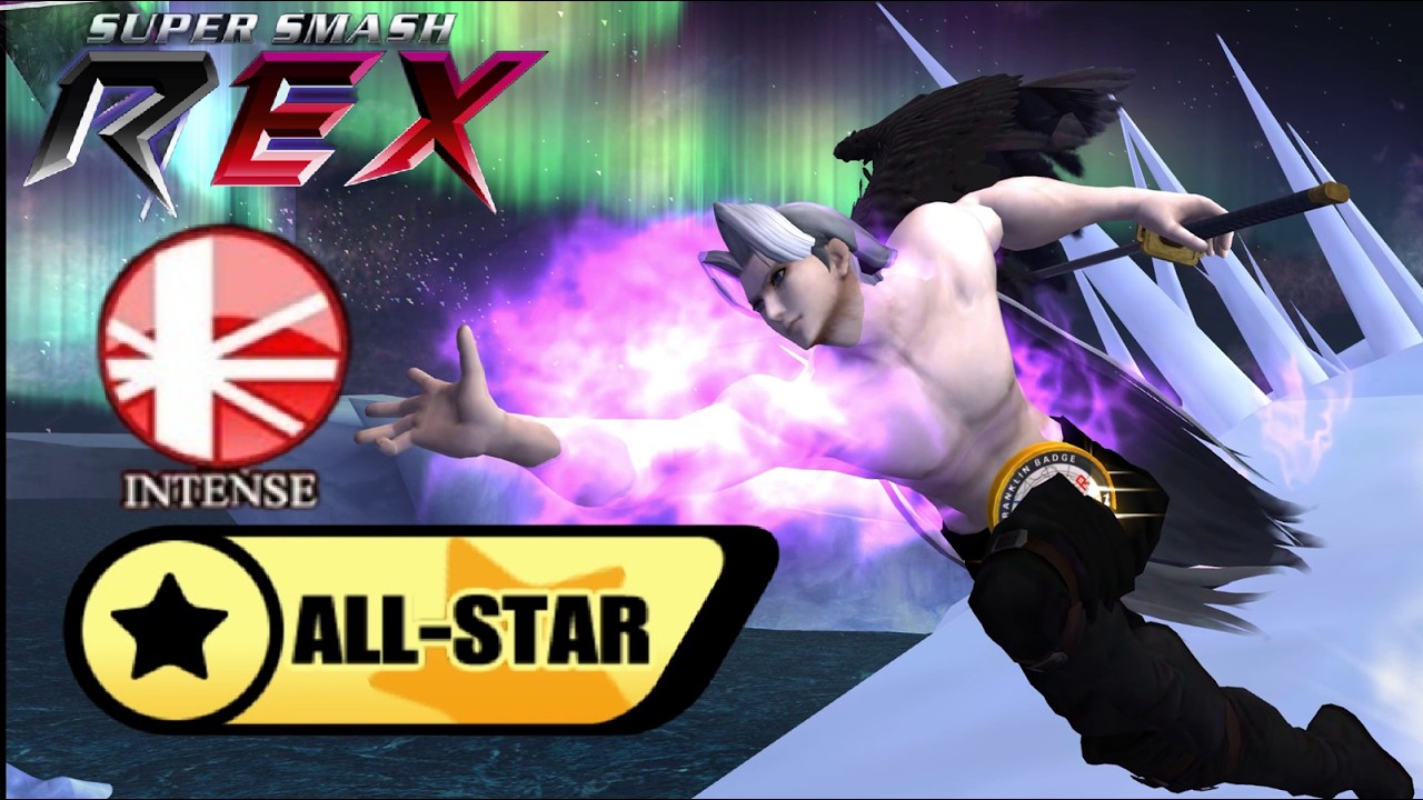 Super Smash REX Gameplay - All Star Mode with Sephiroth (Intense)