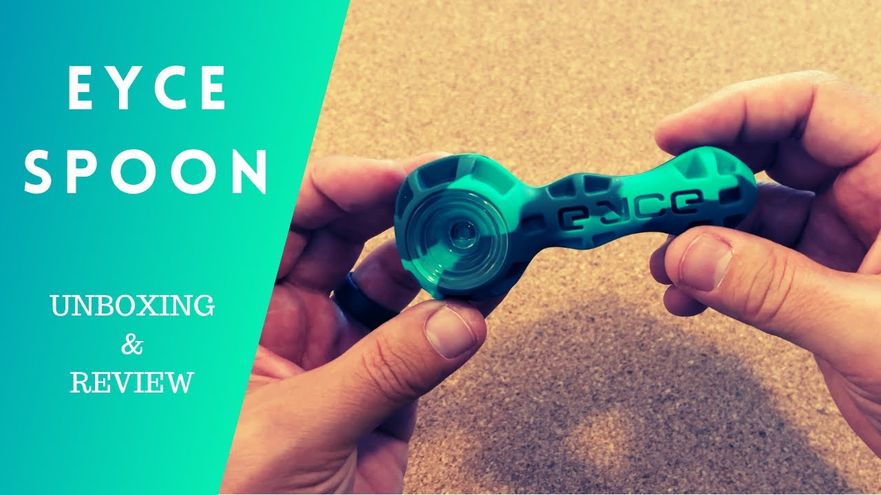 Eyce Spoon Review &ndash; Unbreakable Silicone Pipe with Hidden Stash & Glass Bowl